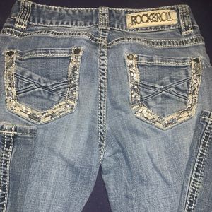 Women’s mid rise Rock & Roll jeans size 26x34